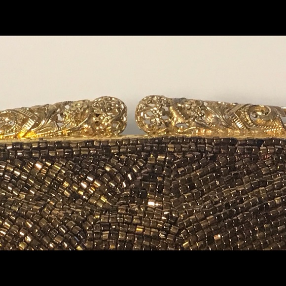 Vintage 50’s beaded handbag - Picture 4 of 8